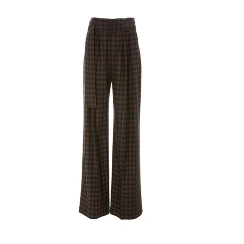 Excellent condition Vince checked, wool plaid pants